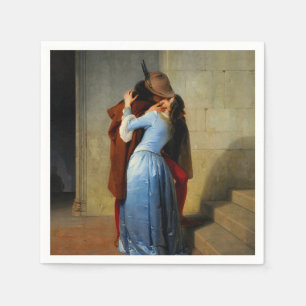 The Kiss Francesco Hayez Napkin