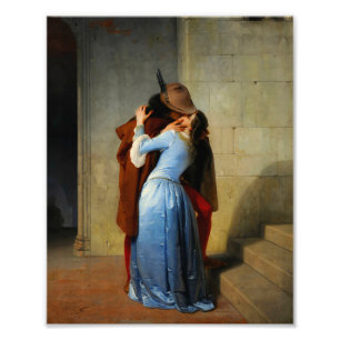 The Kiss Francesco Hayez Photo Print
