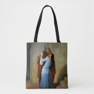 The Kiss Francesco Hayez Tote Bag