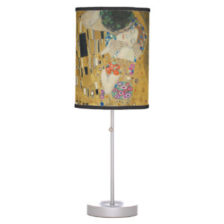 The Kiss - Gustav Klimt Desk Lamp