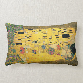The Kiss - Gustav Klimt Lumbar Cushion