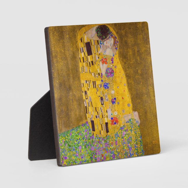 The Kiss | Gustav Klimt | Plaque (Front)