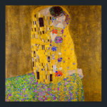 The Kiss | Gustav Klimt | Poster<br><div class="desc">The Kiss is a 1901 painting by Gustav Klimt.</div>