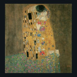 The Kiss, Gustav Klimt Poster<br><div class="desc">The Kiss,  1907-08 Gustav Klimt</div>