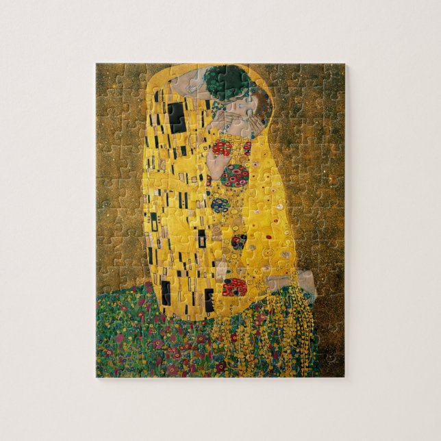 The Kiss Gustav Klimt Puzzle (Vertical)