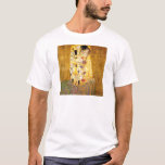 The Kiss Gustav Klimt T-Shirt<br><div class="desc">Imperial Austrian Painter Gustav Klimt's masterpiece : The Kiss painting</div>