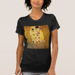 The Kiss Gustav Klimt T-Shirt<br><div class="desc">Imperial Austrian Painter Gustav Klimt's masterpiece : The Kiss painting</div>