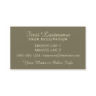 The Kiss / Il Bacio custom business cards