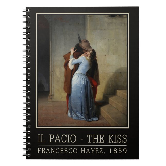 The Kiss / Il Bacio notebook (Front)