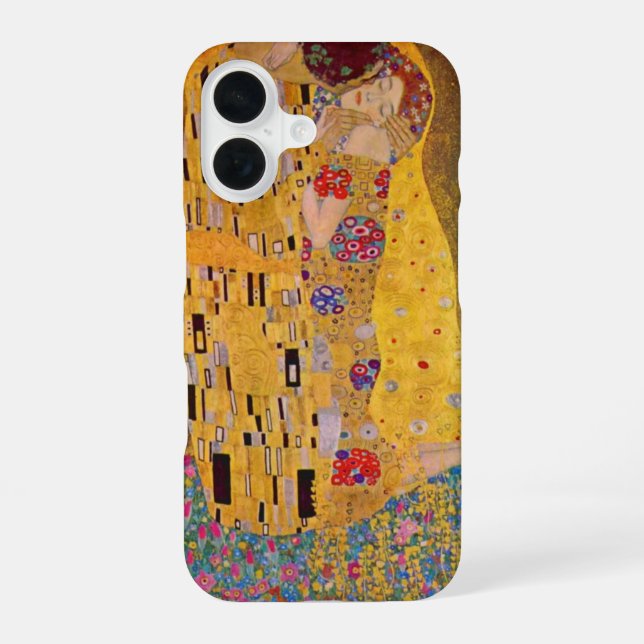 The Kiss iPhone 16 Case (Back)