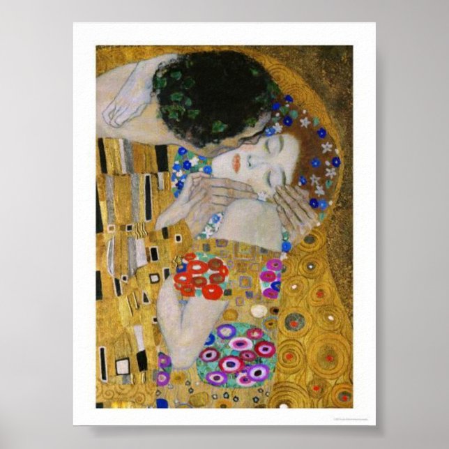 THE KISS KLIMT FINE ART POSTER (Front)