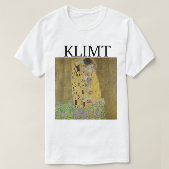 The Kiss Klimt T-Shirt (Design Front)