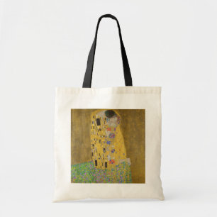 The Kiss Lovers Embrace Gustav Klimt Tote Bag