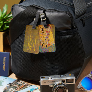 The Kiss Luggage Tag
