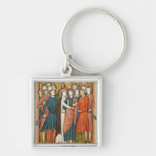 The Kiss of Judas, 'Psautier a l'Usage de Paris' Key Ring