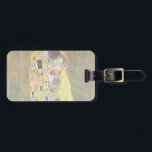 The Kiss (original Der Kuss) by Gustav Klimt Luggage Tag<br><div class="desc">The Kiss (1907-1908). Artist: Gustav Klimt (1862-1918). The Kiss (original Der Kuss) is probably Gustav Klimt's most famous work. He began work on it in 1907 and it is the highpoint of his so-called 'Golden Period'. The Kiss is a vintage Victorian Era Symbolism fine art love and romance painting featuring...</div>