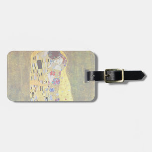 The Kiss (original Der Kuss) by Gustav Klimt Luggage Tag