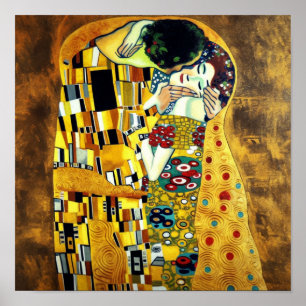 The Kiss Painting as Striking Wall Art
