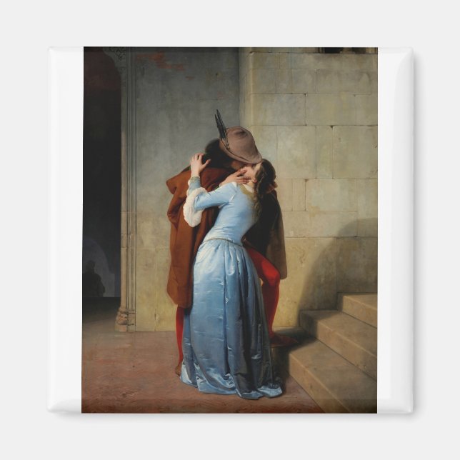 The Kiss Pinacoteca di Brera Milan 1859 Magnet (Front)