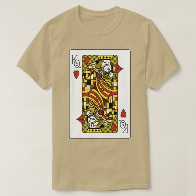 The Kiss Playing d Klimt by Tobe Fonseca T-Shirt (Design Front)