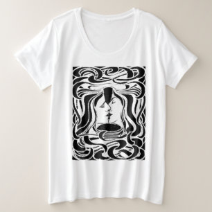 The Kiss Plus Size T-Shirt