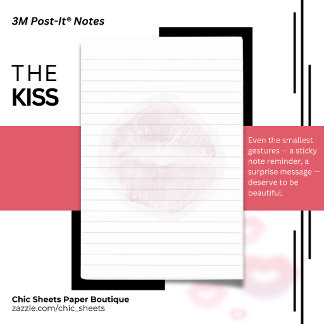 The Kiss Post-It® Notes