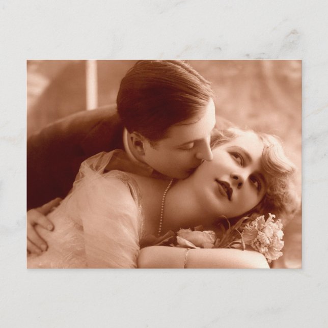 The Kiss Postcard (Front)