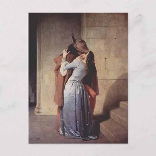 The Kiss Postcard (Front)