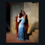The Kiss Poster<br><div class="desc">The Kiss by Francesco Hayez,  1859.</div>