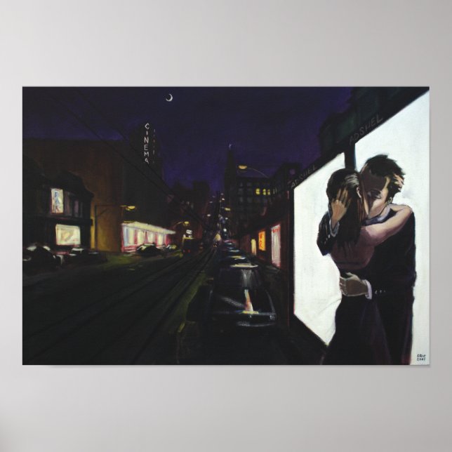 "The Kiss" Poster (Front)