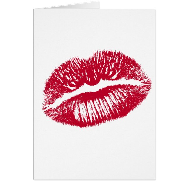 The Kiss, Red Lips (Front)