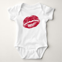 The Kiss, Red Lips