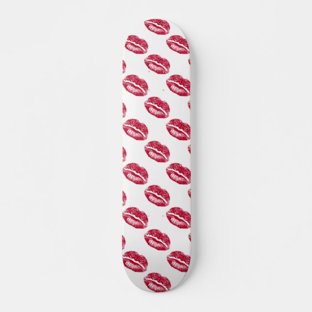 The Kiss, Red Lips Skateboard (Front)