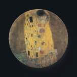 The Kiss, ,reproduction,Gustav Klimt painting,art, Paper Plate<br><div class="desc">The Kiss,  , reproduction, Gustav Klimt painting, art, art nouveau,  vintage.chic, elegant, gold</div>