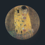 The Kiss, ,reproduction,Gustav Klimt painting,art, Paper Plate<br><div class="desc">The Kiss,  , reproduction, Gustav Klimt painting, art, art nouveau,  vintage.chic, elegant, gold</div>