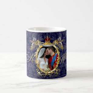 the kiss, will+kate wedding/DIY Colour!! Coffee Mug