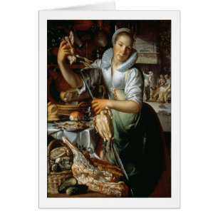 The Kitchen Maid (with Christ, Mary and Martha) c.