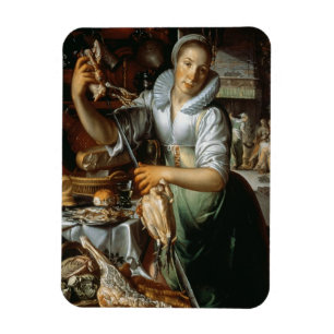 The Kitchen Maid (with Christ, Mary and Martha) c. Magnet