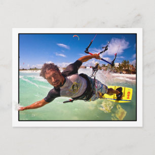 The Kitesurfer Postcard
