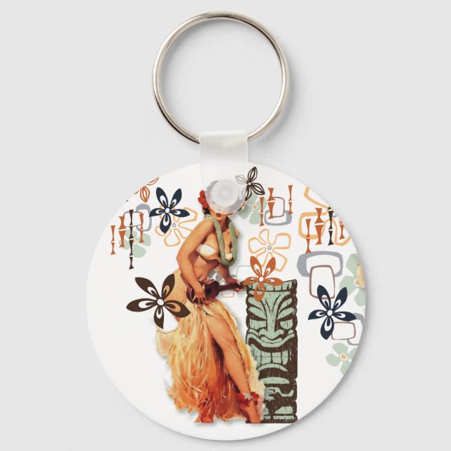 The Kitsch Bitsch : Aloha Oops! Key Ring (Front)