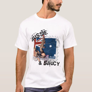 The Kitsch Bitsch : Aussie & Saucy Pin-Up T-Shirt