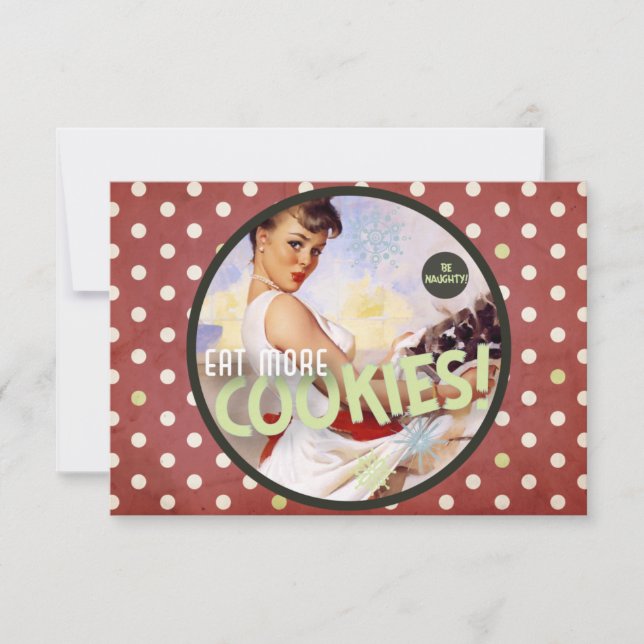 The Kitsch Bitsch : Be Naughty! Eat More Cookies! (Front)