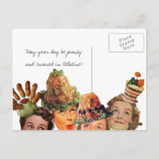 The Kitsch Bitsch : Disembodied Ladies of Kitsch Postcard