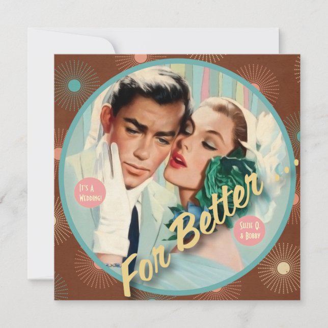 The Kitsch Bitsch : For Better ... Invitation (Front)