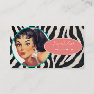 The Kitsch Bitsch : Glam-A-Zon Business Card