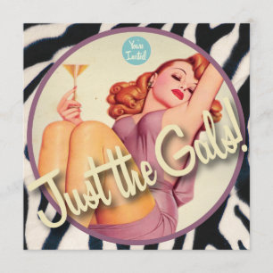 The Kitsch Bitsch : Just The Gals! Invitation
