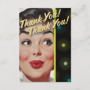 The Kitsch Bitsch : Thank You! Thank You! You Card