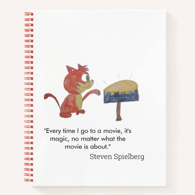 The Kitty & the Zoetrope Notebook (Front)