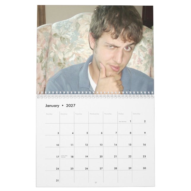 The Klugs Calendar (Jan 2027)