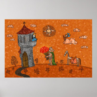 The Knight and the Lady Poster